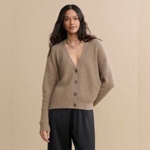 Jenni kayne Cropped Cashmere Cocoon Cardigan